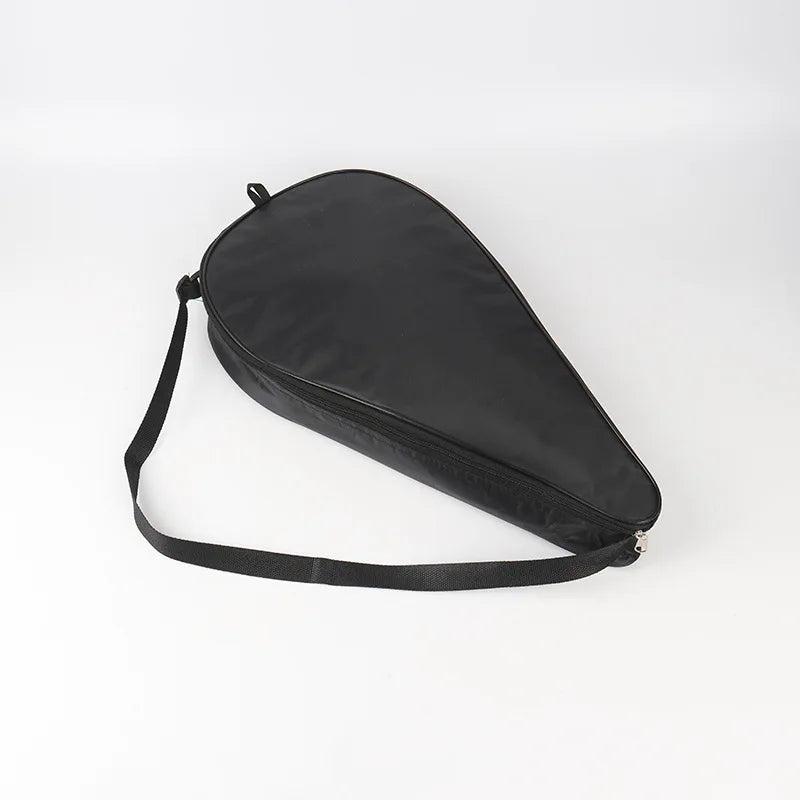 Oxford Black Padel Paddle Bag Cover for Various Tennis Racket Soft Face Carbon Fiber EVA Racquet Unisex Tennis Shoulder Bags