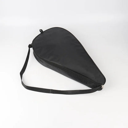 Oxford Black Padel Paddle Bag Cover for Various Tennis Racket Soft Face Carbon Fiber EVA Racquet Unisex Tennis Shoulder Bags