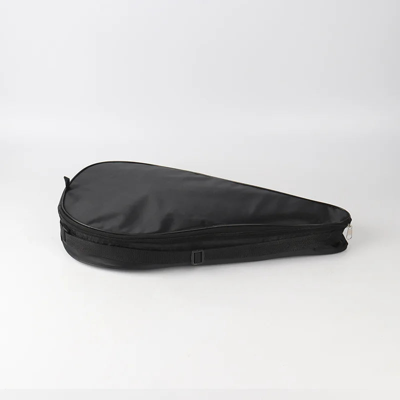 Oxford Black Padel Paddle Bag Cover for Various Tennis Racket Soft Face Carbon Fiber EVA Racquet Unisex Tennis Shoulder Bags