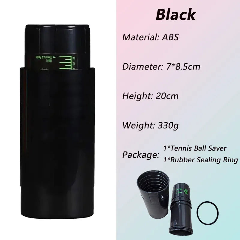 Tennis Ball Pressure Maintain Repair Container for Beach Tennis Ball Shape Restore Bounce Padel Balls Pressure Holder Saver 2025