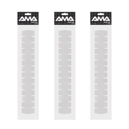 AMA SPORT Padel Racket Protection Tape Pack of 1/2/6 Edge Protector Durable & Easy to Replace Transparent Padel Protector