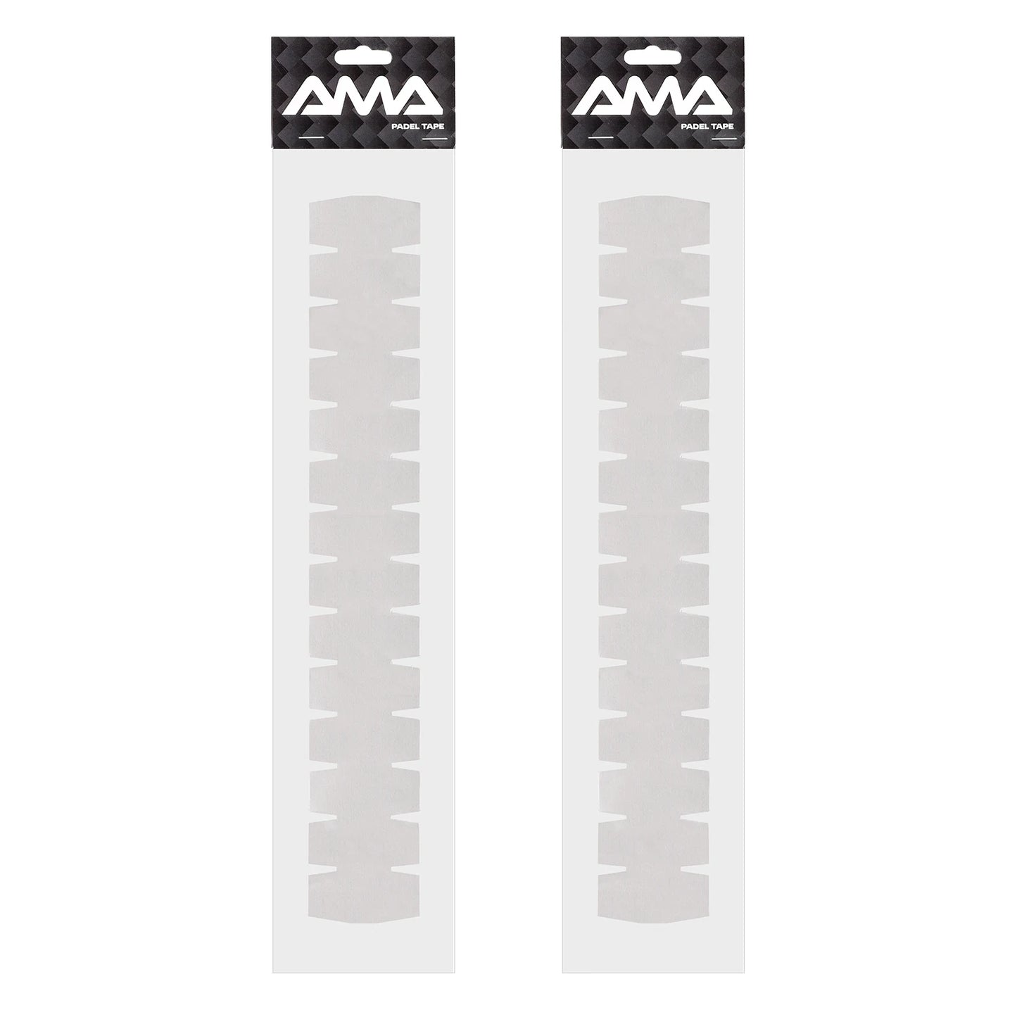 AMA SPORT Padel Racket Protection Tape Pack of 1/2/6 Edge Protector Durable & Easy to Replace Transparent Padel Protector