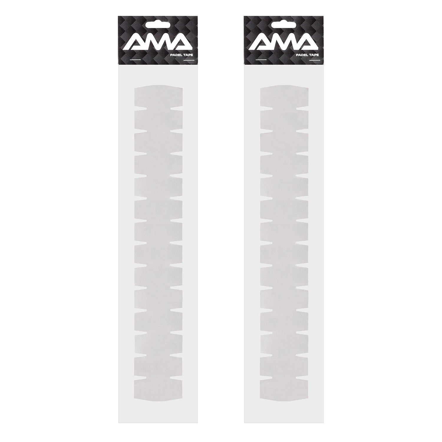 AMA SPORT Padel Racket Protection Tape Pack of 1/2/6 Edge Protector Durable & Easy to Replace Transparent Padel Protector