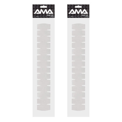 AMA SPORT Padel Racket Protection Tape Pack of 1/2/6 Edge Protector Durable & Easy to Replace Transparent Padel Protector