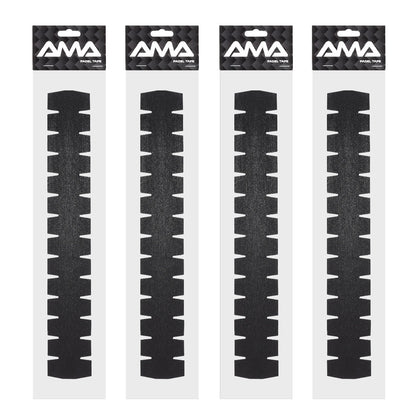 AMA SPORT Padel Racket Protection Tape Pack of 1/2/6 Edge Protector Durable & Easy to Replace Transparent Padel Protector